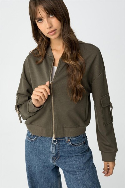 Sudadera Tiffosi Lauren bomber de punto