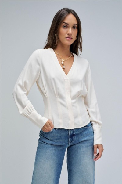 Blusa Salsa estilo corsé