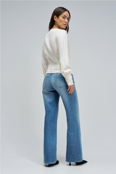 Blusa Salsa estilo corsé