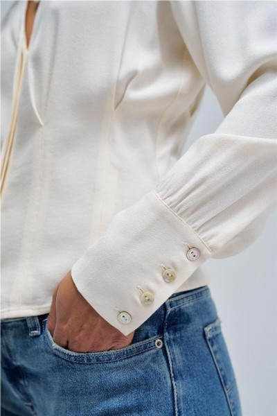 Blusa Salsa estilo corsé