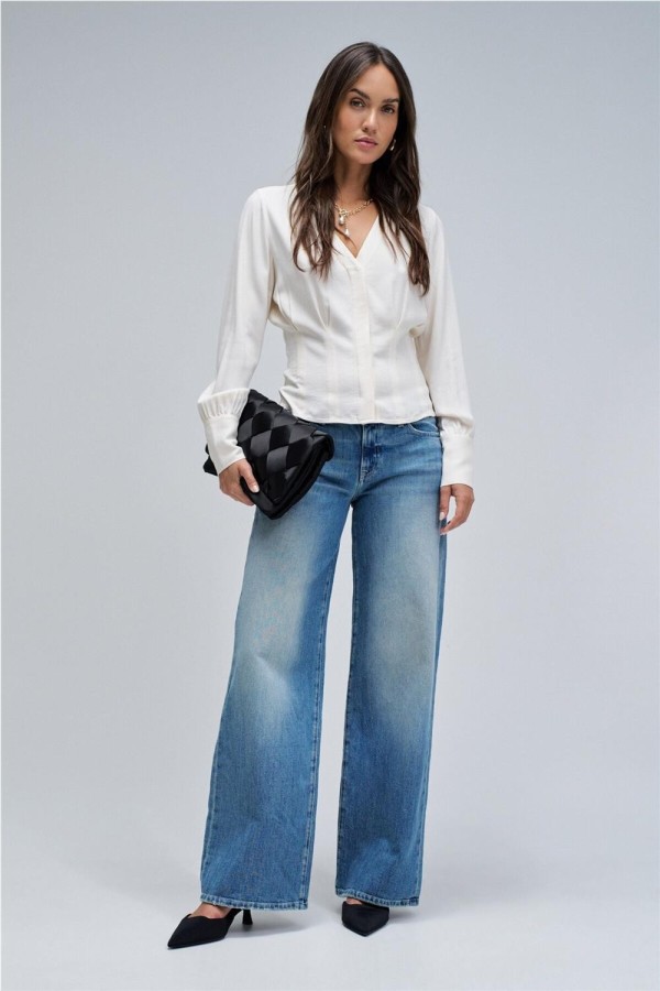 Blusa Salsa estilo corsé