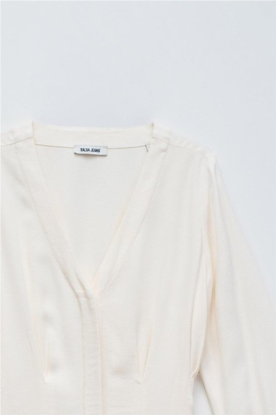 Blusa Salsa estilo corsé