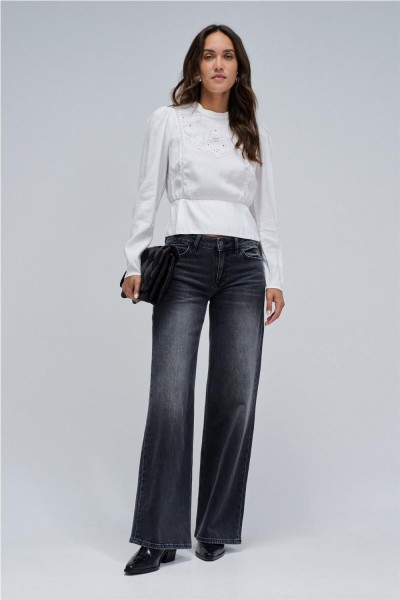 Camisa Salsa con bordados