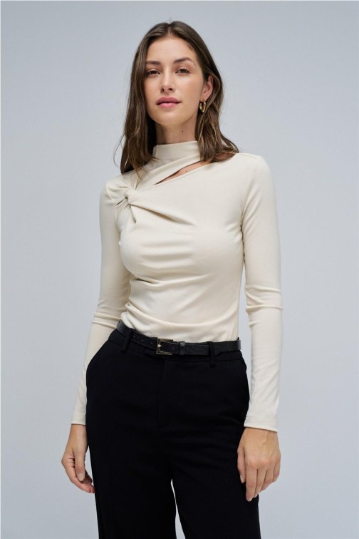 Jersey Salsa de media cuello