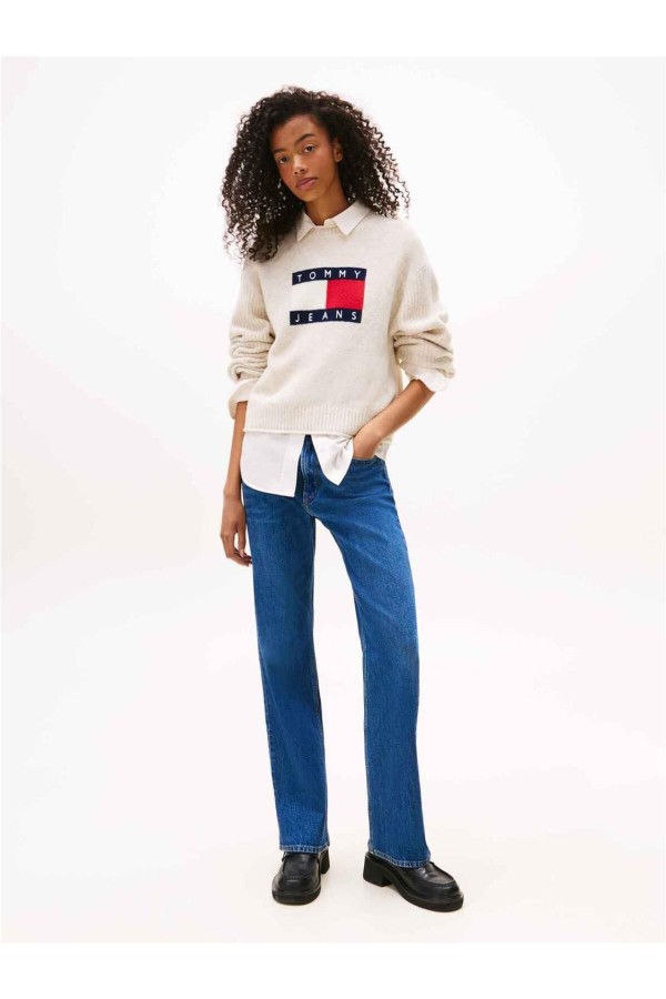 Jersey Tommy Jeans amplio jaspeado...