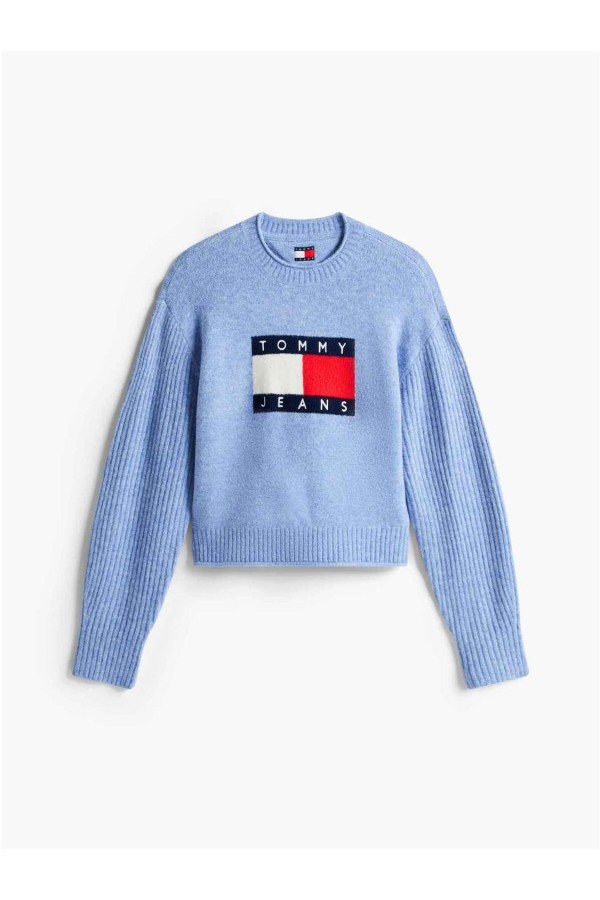 Jersey Tommy Jeans amplio jaspeado...