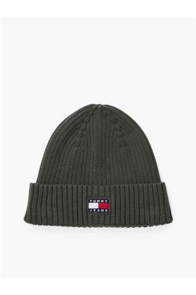 Gorro Tommy Jeans de punto con logo