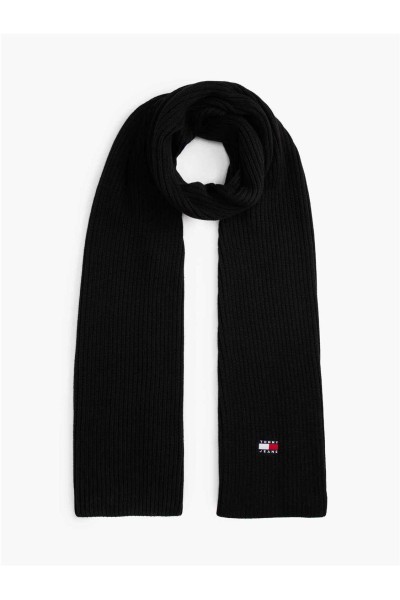 Bufanda Tommy Jeans de punto elástico con logo