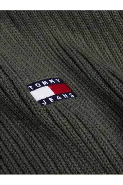 Bufanda Tommy Jeans de punto elástico con logo