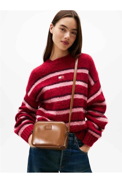 bolso Tommy Jeans con insignia con logo brillante