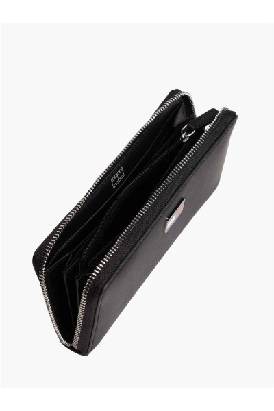 Cartera Tommy Jeans con logo brillante