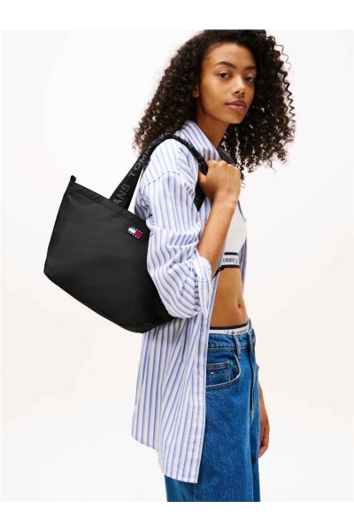 Bolso Tommy Jeans Tote con inscripción