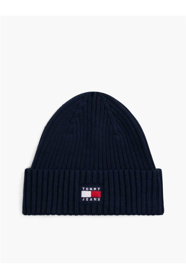 Gorro Tommy Jeans de punto con logo