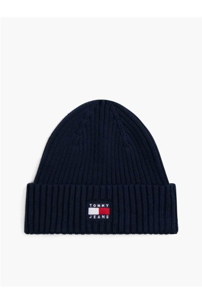 Gorro Tommy Jeans de punto con logo