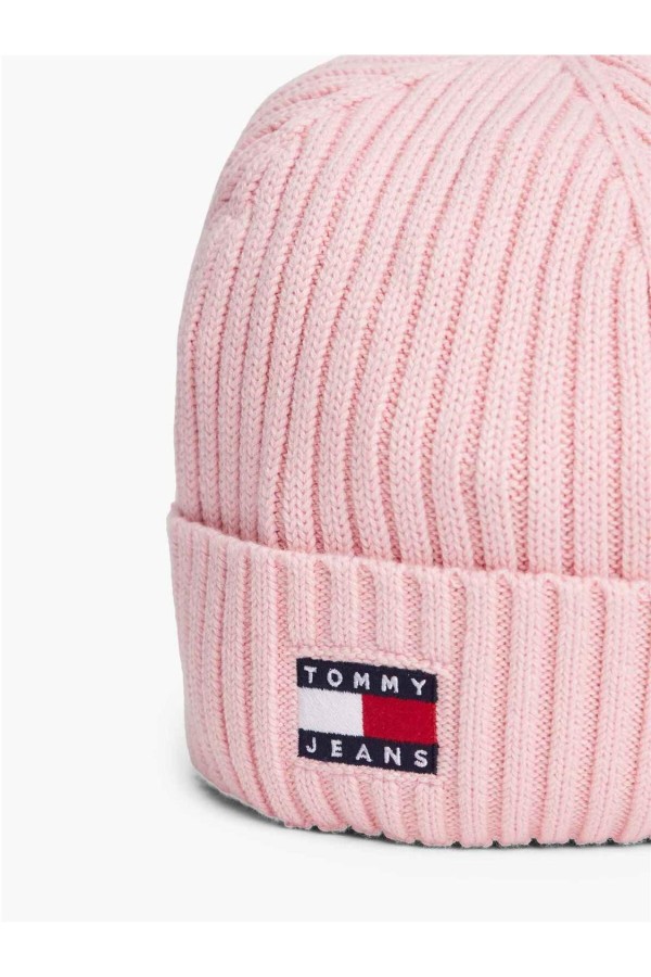 Gorro Tommy Jeans de punto con logo