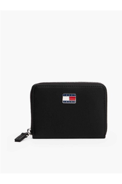Cartera Tommy Jeans con cremallera perimetral y logo