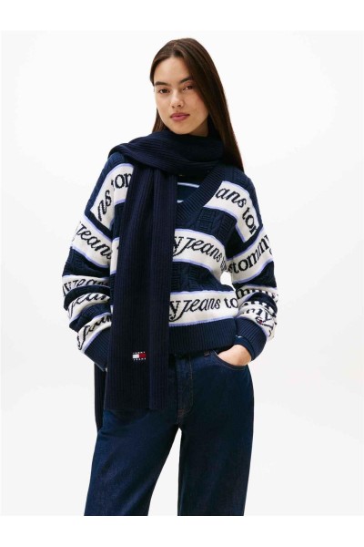 Bufanda Tommy jeans de punto elástico