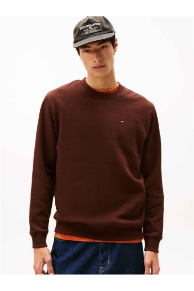 Sudadera Tommy Jeans de flepa peinada