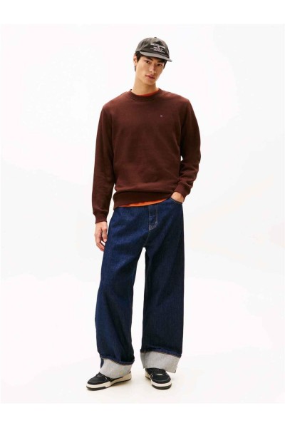 Sudadera Tommy Jeans de flepa peinada