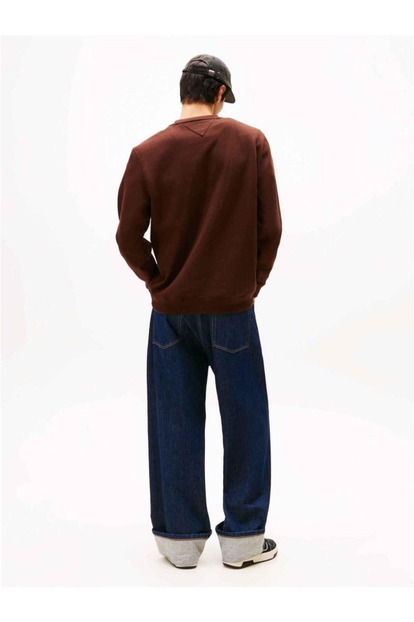 Sudadera Tommy Jeans de flepa peinada