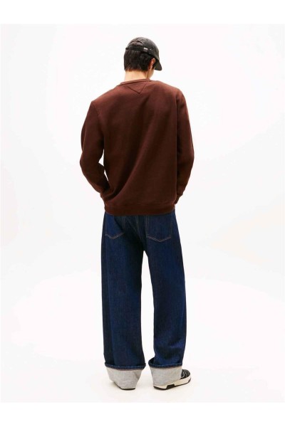 Sudadera Tommy Jeans de flepa peinada