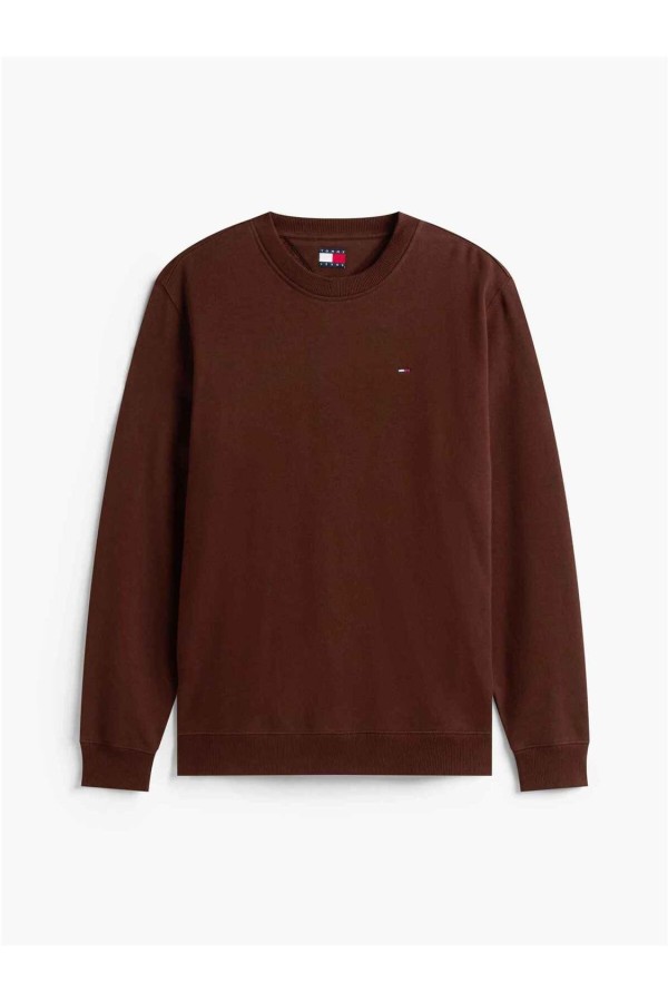 Sudadera Tommy Jeans de flepa peinada