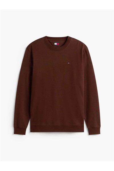 Sudadera Tommy Jeans de flepa peinada