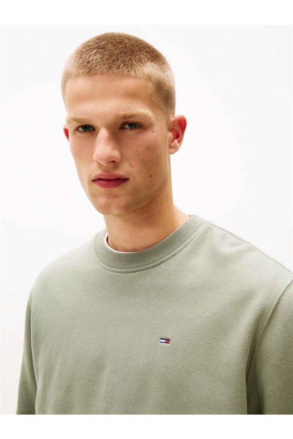 Sudadera Tommy Jeans de flepa peinada