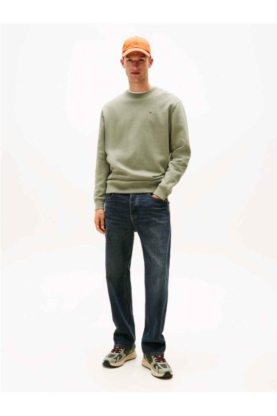 Sudadera Tommy Jeans de flepa peinada