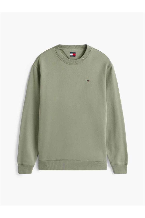 Sudadera Tommy Jeans de flepa peinada