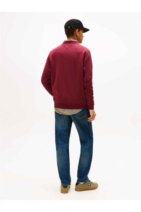 Sudadera Tommy Jeans de flepa peinada