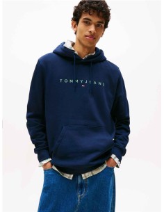 Sudadera Tommy Jeans con capucha y bolsillo canguro 2