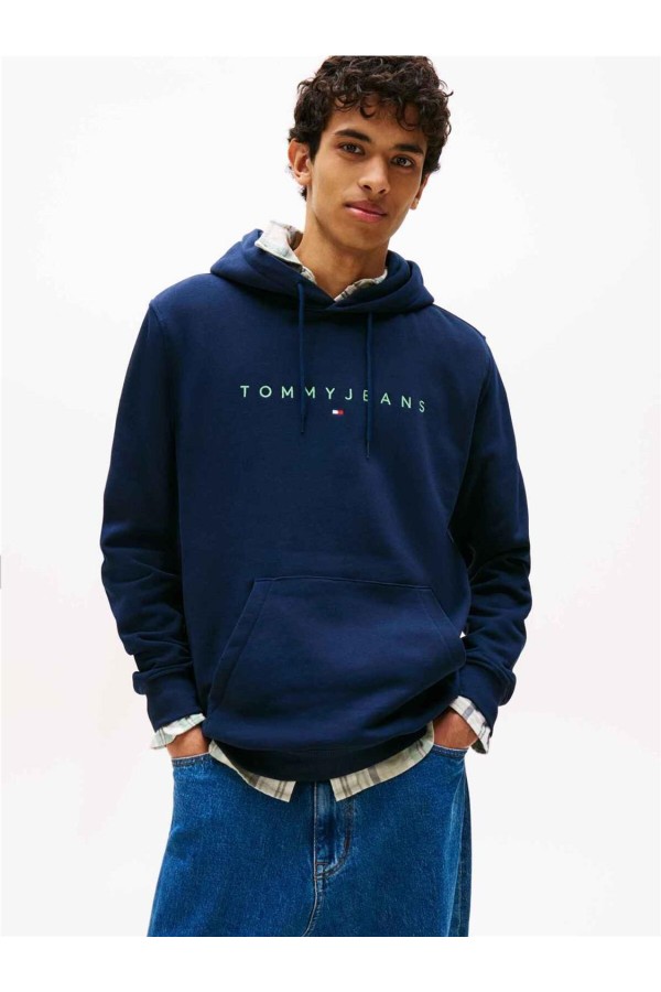 Sudadera Tommy Jeans con capucha y... Sudadera Tommy Jeans con capucha y...