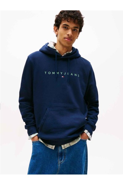 Sudadera Tommy Jeans con capucha y bolsillo canguro
