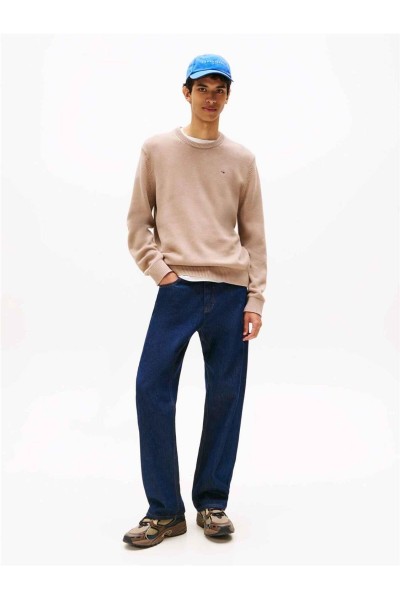 Jersey Tommy Jeans slim de cuello redondo