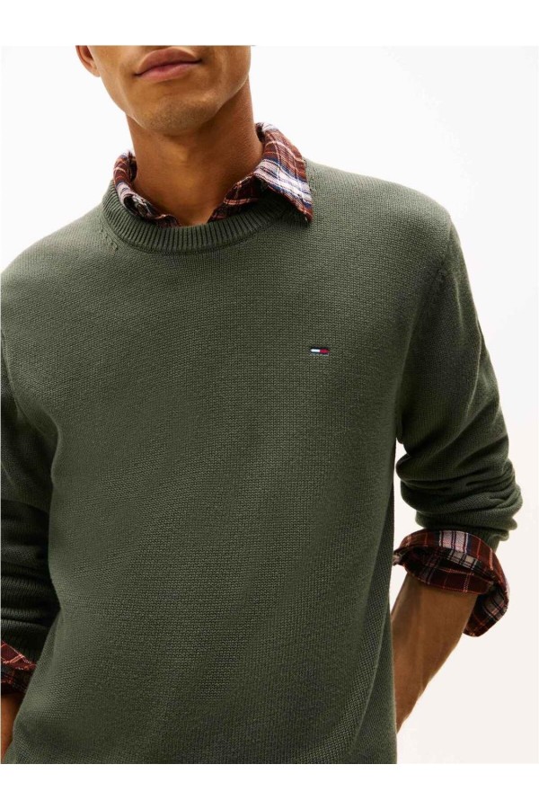 Jersey Tommy Jeans slim de cuello...