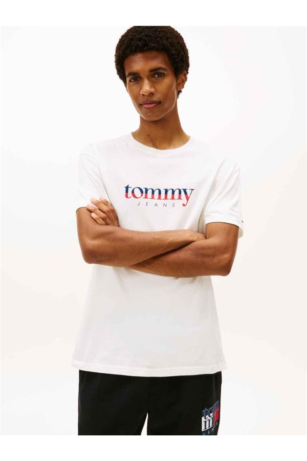 Camiseta Tommy Jeans de punto con...