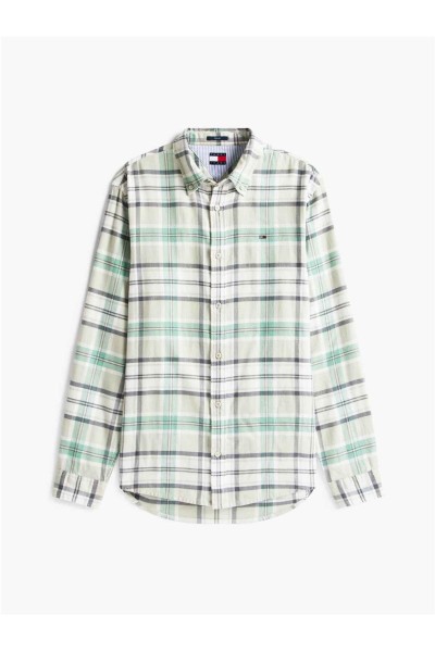 Camisa Tommy jeans de cuadros y corte regular