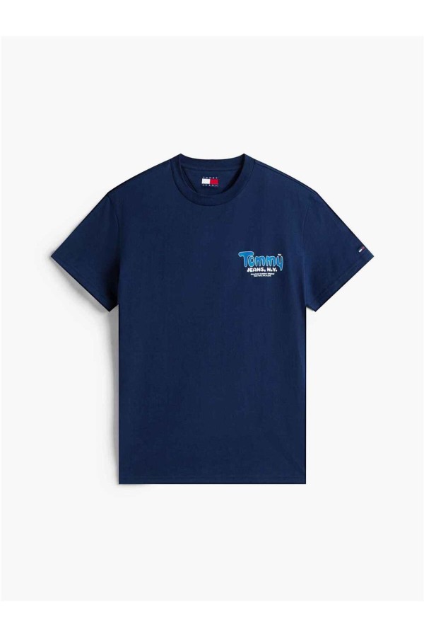 Camiseta Tommy Jeans slim de cuello...