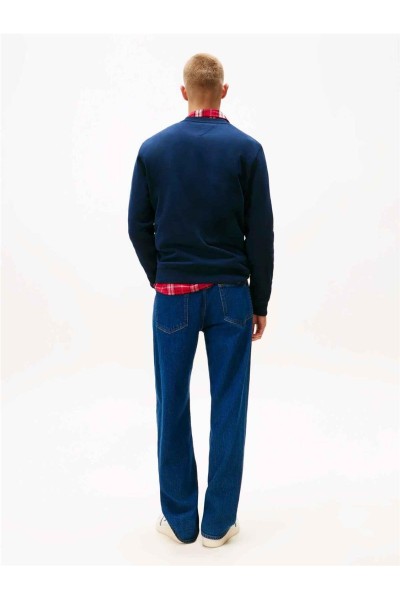 Sudadera Tommy Jeans de cuello redondo con logo