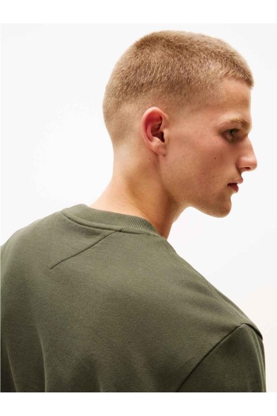 Sudadera Tommy Jeans de cuello redondo con logo