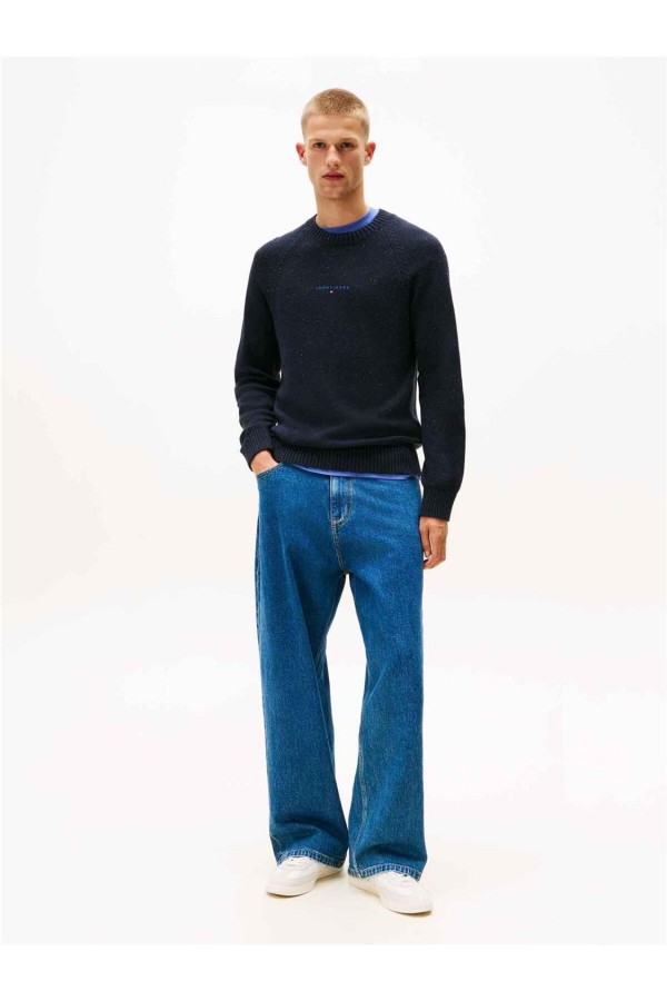 Jersey Tommy Jeans slim con logo...