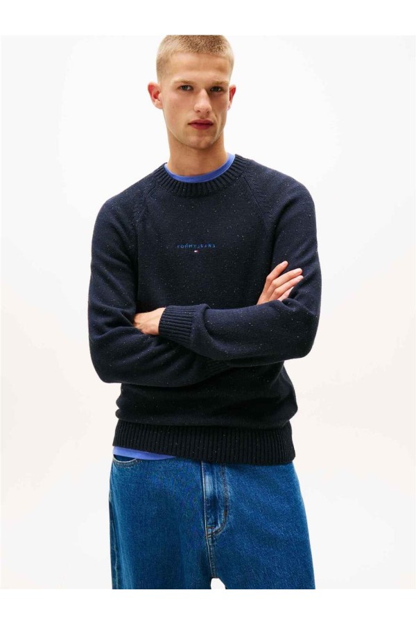 Jersey Tommy Jeans slim con logo...