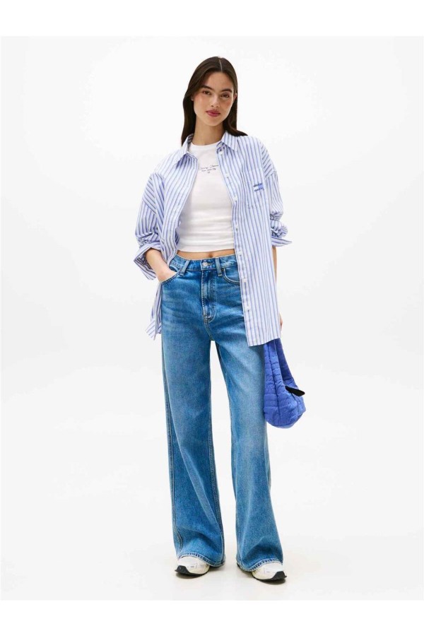 Camiseta Tommy Jeans de punto con...