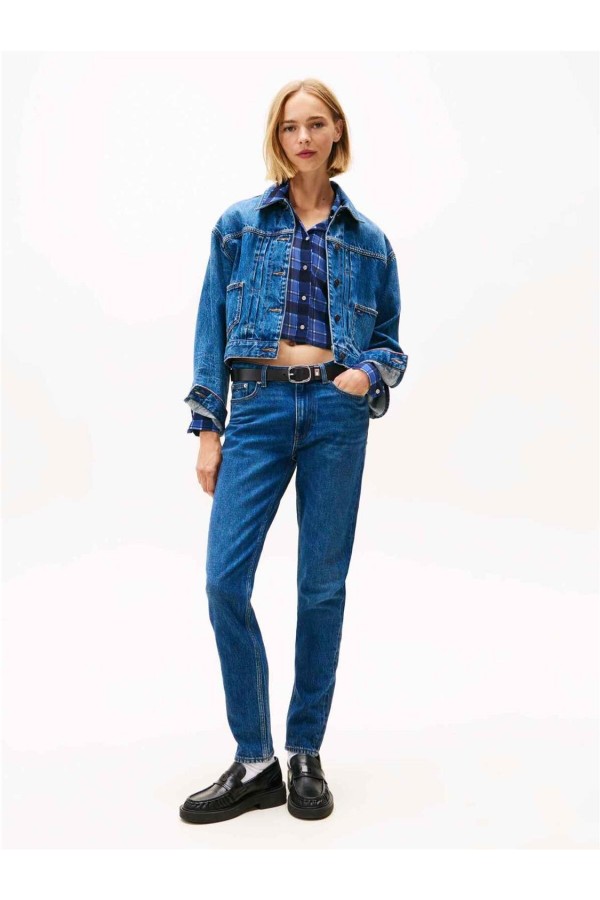 Vaquero Tommy Jeans de corte slim y talle medio 2