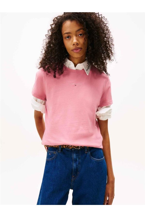 Camiseta Tommy Jeans de cuello...