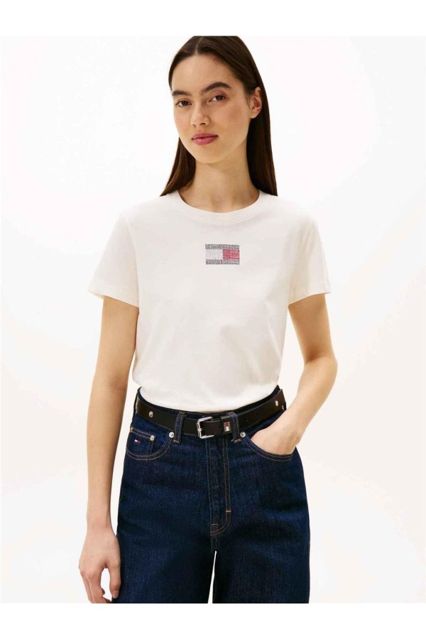 Camiseta Tommy Jeans de cuello...