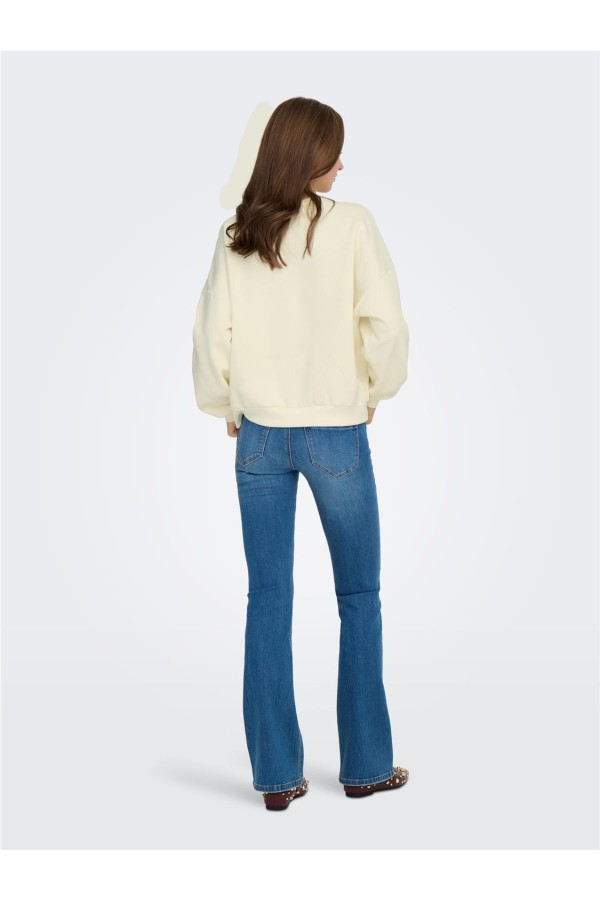 Sudadera Only Tammie cuello redondo