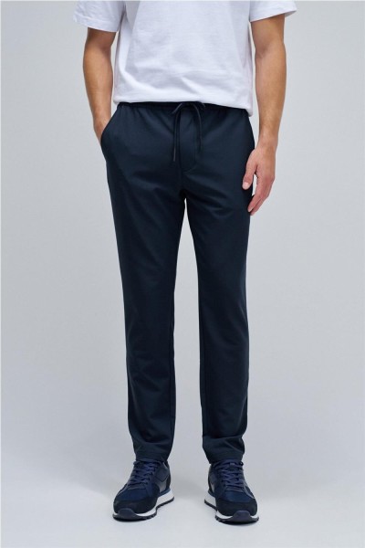 Pantalón Salsa jogger slim fit en tela