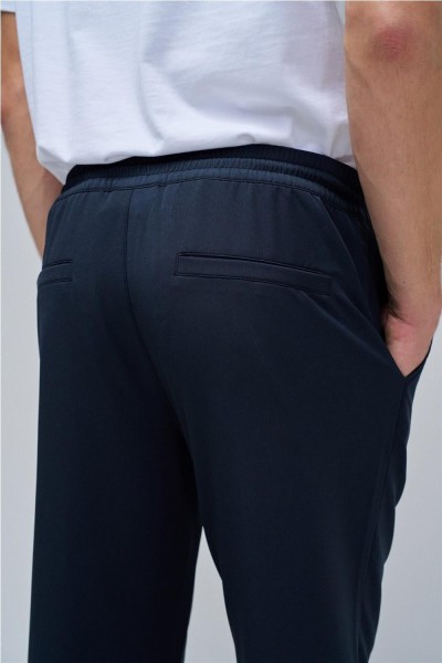 Pantalón Salsa jogger slim fit en tela